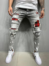 Men's paint jeans