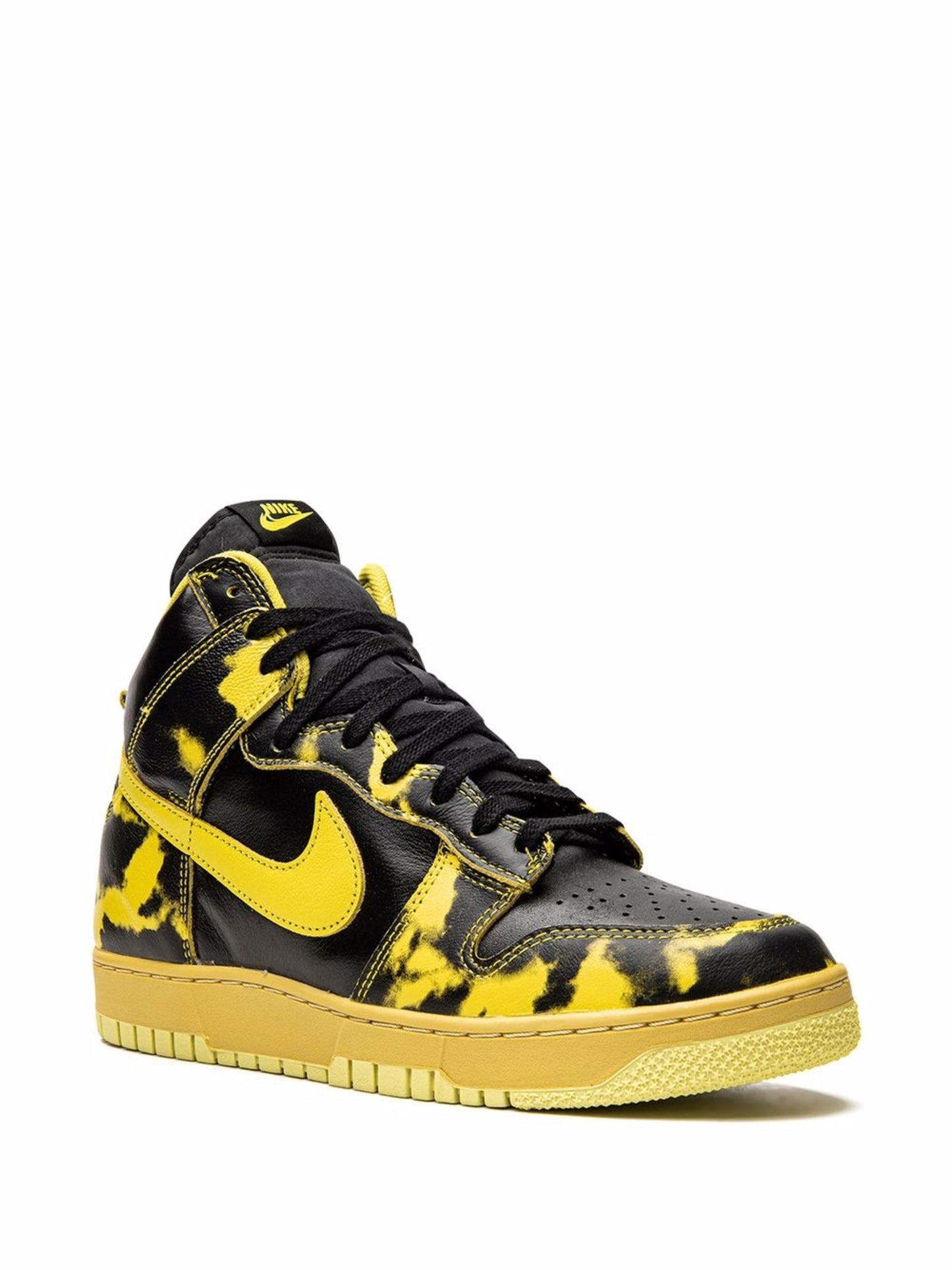 Nike Dunk High 1985 "Yellow Acid Wash" sneakers