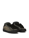 Dolce & Gabbana - denim lace-up sneakers