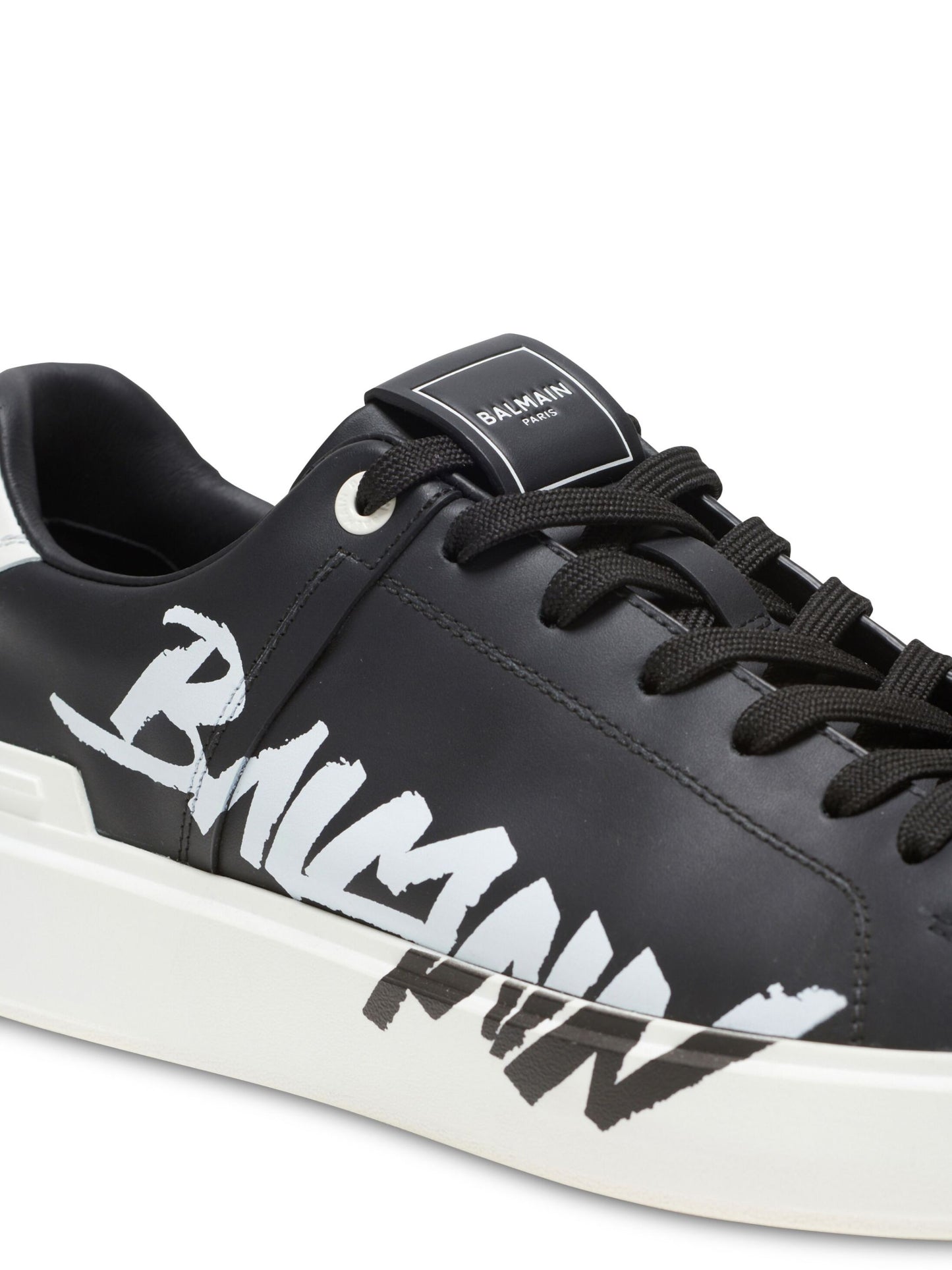 Balmain logo-print lace-up sneakers