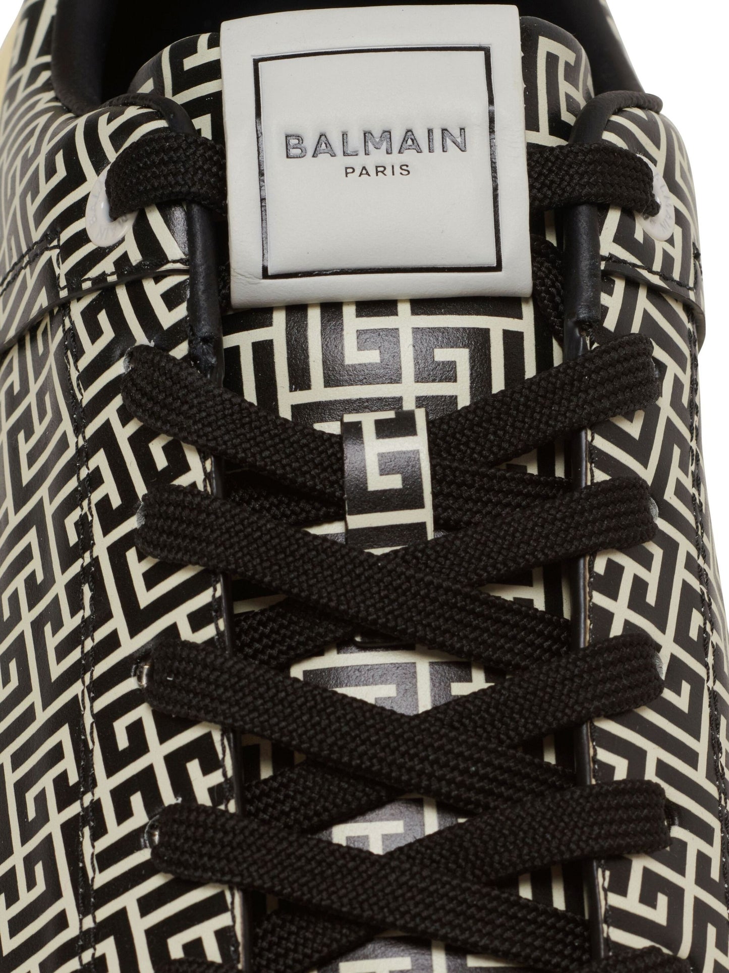 Balmain B-Court Flip leather sneakers