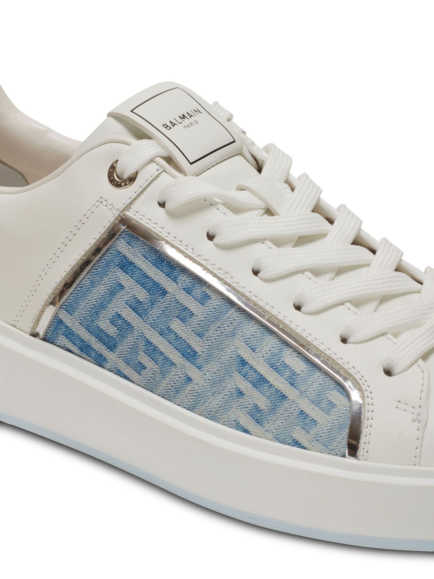 Balmain B-Court leather sneakers