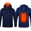 New Heated Jacket Coat USB Electric Jacket Cotton Coat Heater Thermal Clothing Heating Vest