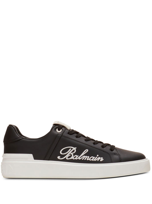 Balmain B-Court leather sneakers