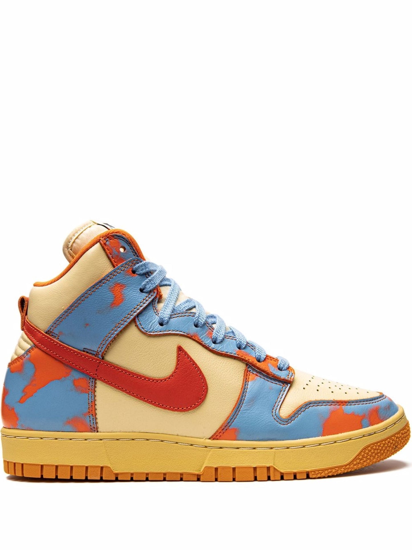 Nike Dunk High 1985 "Orange Acid Wash" sneakers