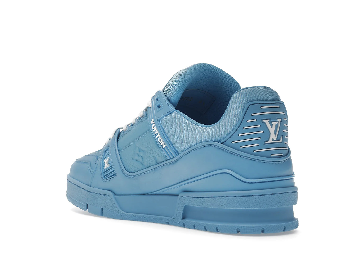 Louis Vuitton Trainer Blue Embossed Monogram