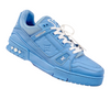 Louis Vuitton Trainer Blue Embossed Monogram