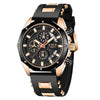Men's Luxury Sport Watch – Quartz, Waterproof, Chronograph