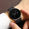 Men's Simple Waterproof Quartz Watch – Calendar Display