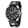 Men's Luxury Sport Watch – Quartz, Waterproof, Chronograph